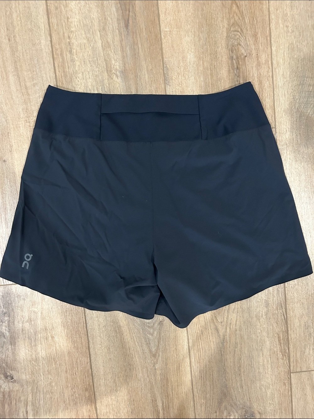 On Running | Women’s Black Athletic Shorts | Reflective Logo - Picture 4 of 5